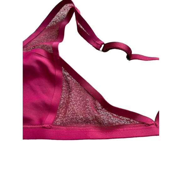 NWOT Victoria’s Secret Burgundy Smooth Bralette Size Large - Picture 6 of 6